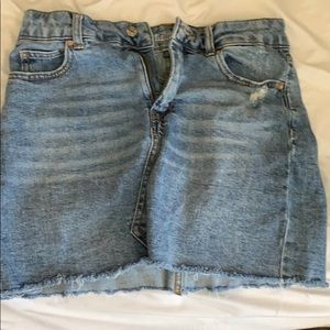 Denim skirt
